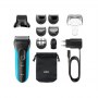 Braun | Shaver with trimmer | Series 3 Shave&Style 3010BT | Operating time (max) 45 min | Wet & Dry | NiMH | Black/Blue - 3